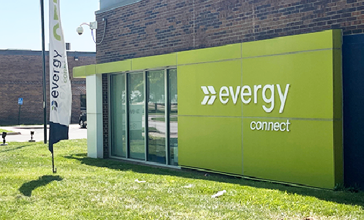 Evergy Connect building in Kansas City Missouri