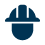 Icon image of a person wearing a hard hat