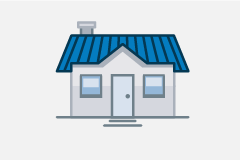 a graphic of a house