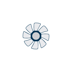 illustration of a fan